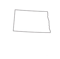 North Dakota Map